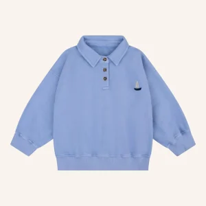 NAVY NATURAL Boys Scott Polo Sweater light blue