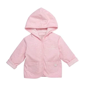 BESS Cardigan Reversible Pink