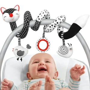 Baby Spiral Toy™ - Autostoel & Kinderwagen Speelgoed