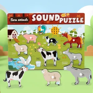 Sound Matching Game™ – Hoor & Ontdek – Educatieve Puzzel